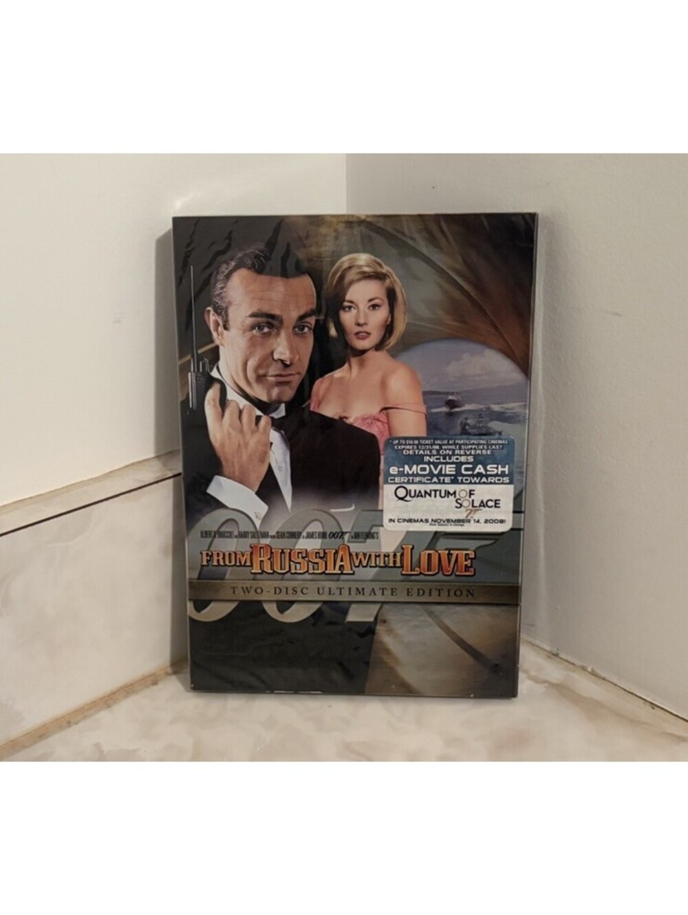 007 James Bond - From Russia with Love (DVD, 1963) 2-Disc Set Brand New SEALED